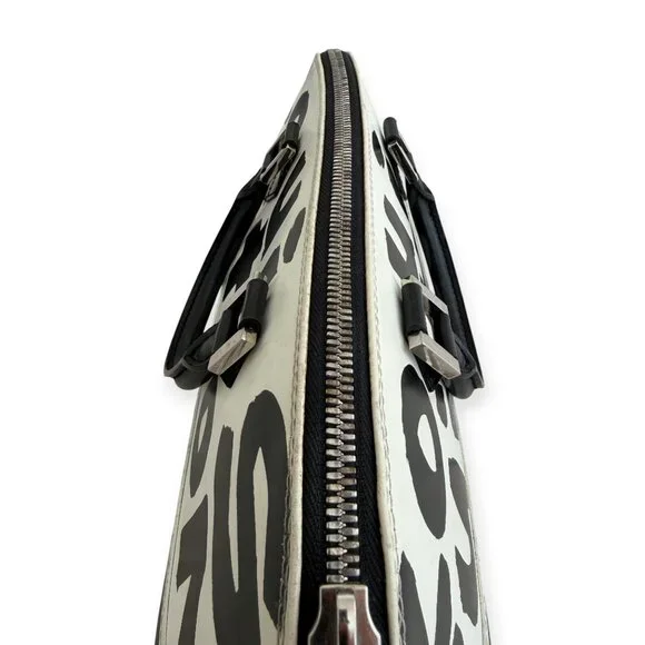 LOUIS VUITTON Graffiti Alma Horizontal Bag - Stephen Sprouse Limited Edition - Picture 12 of 14